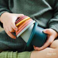 Silicone Baby Teether Stacking Cup